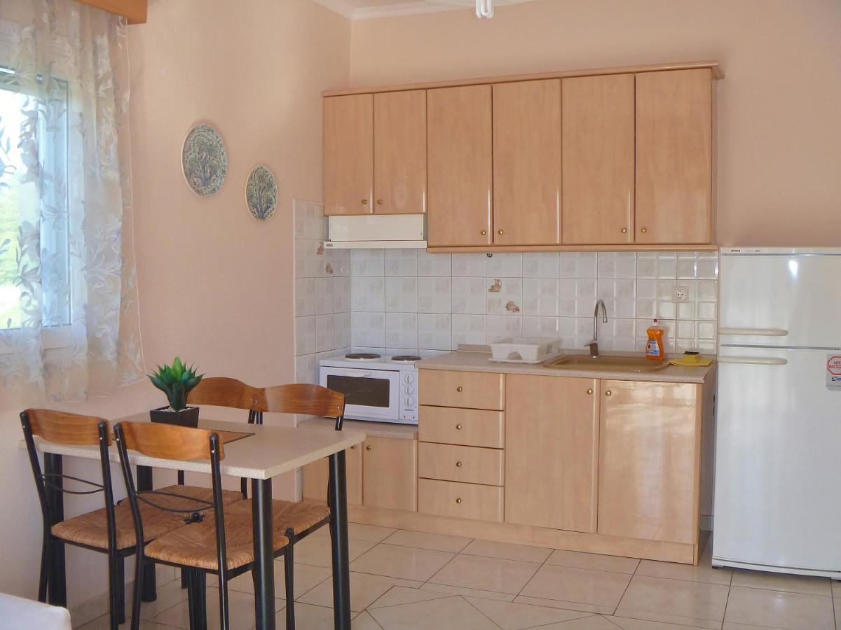 Apartmán Dionysos Asproválta Pokoj fotografie