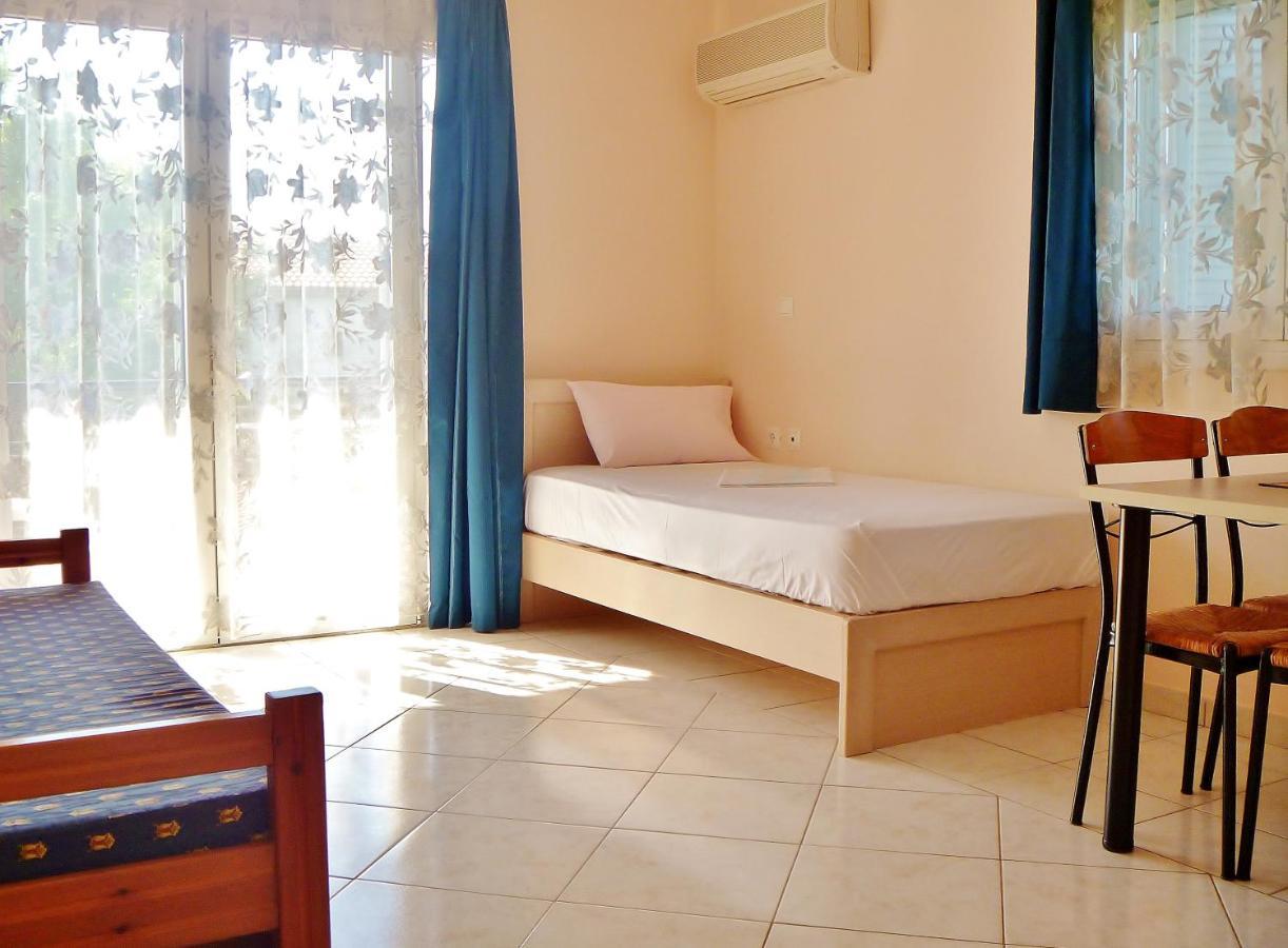 Apartmán Dionysos Asproválta Pokoj fotografie
