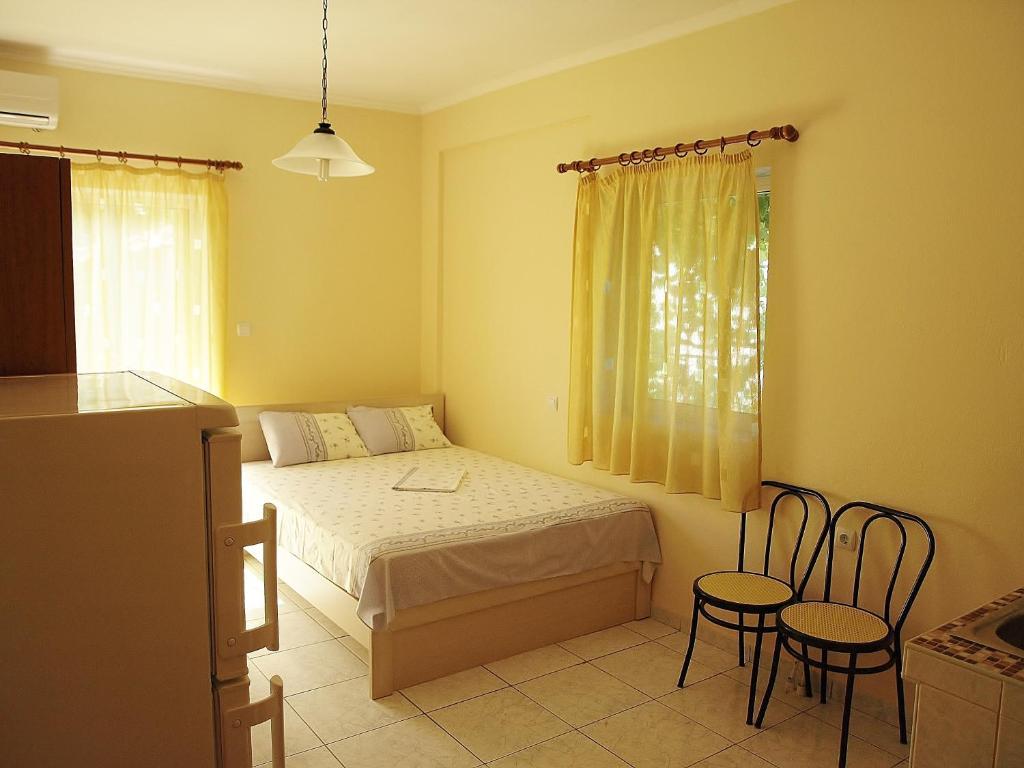 Apartmán Dionysos Asproválta Pokoj fotografie